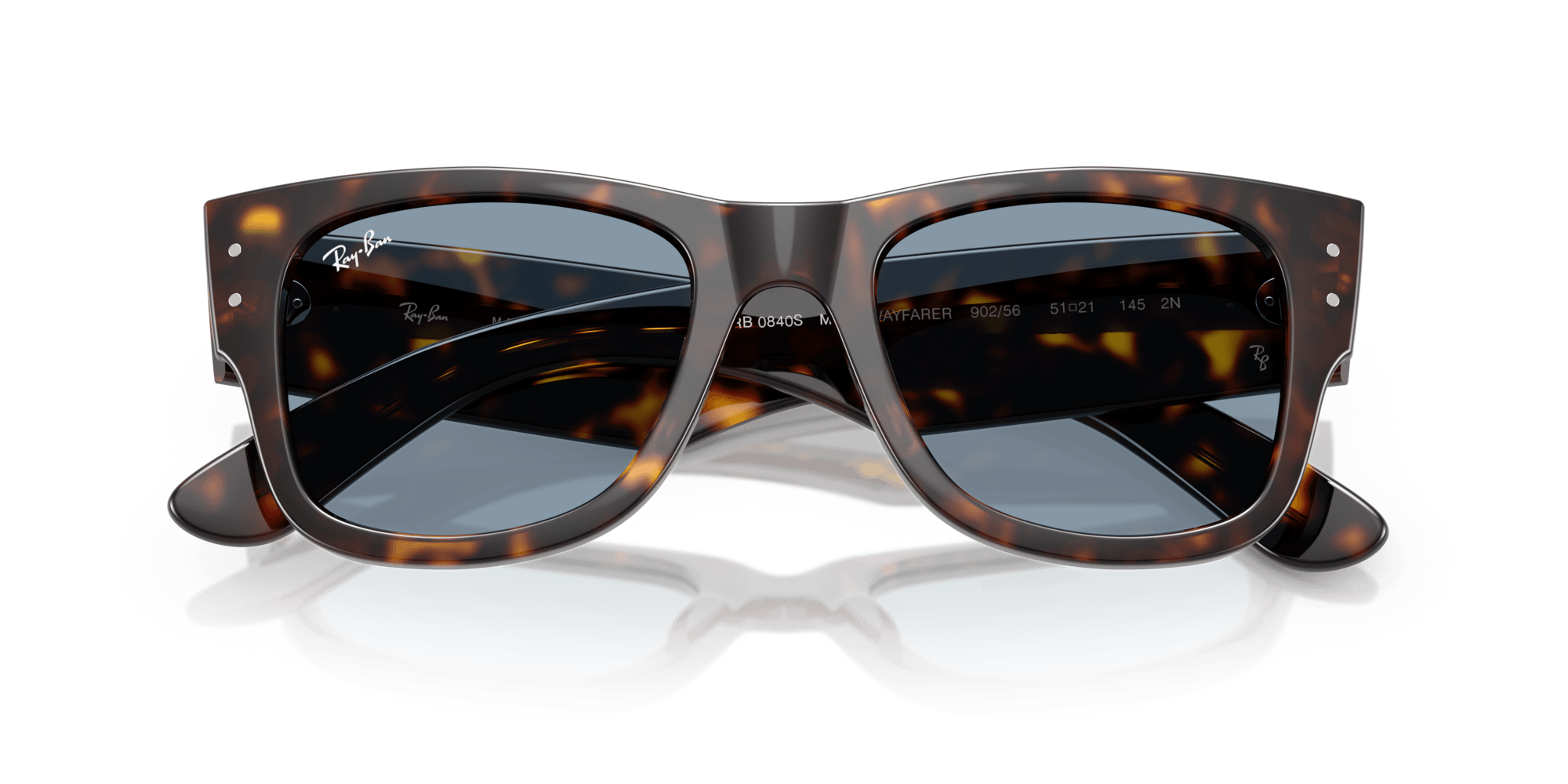Ray-Ban RB0840S 902/56 51  Mega Wayfarer Güneş Gözlüğü
