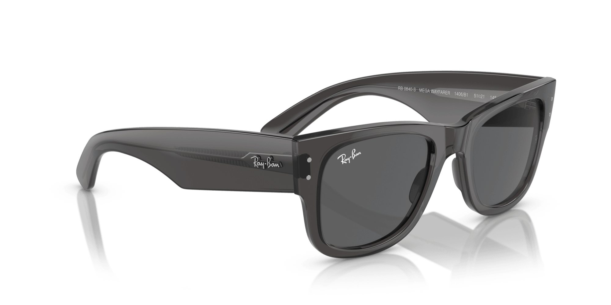 Ray-Ban RB0840S 1406B1 51 Mega Wayfarer Güneş Gözlülüğü