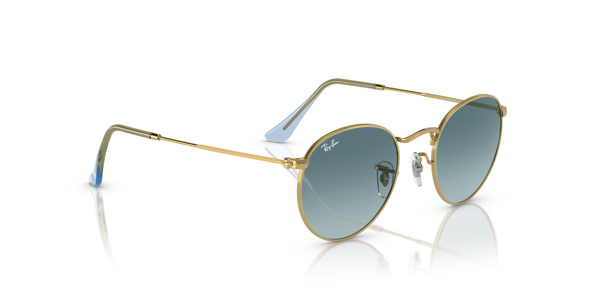 Ray-Ban RB3447 001/3M ROUND METAL Güneş Gözlükleri