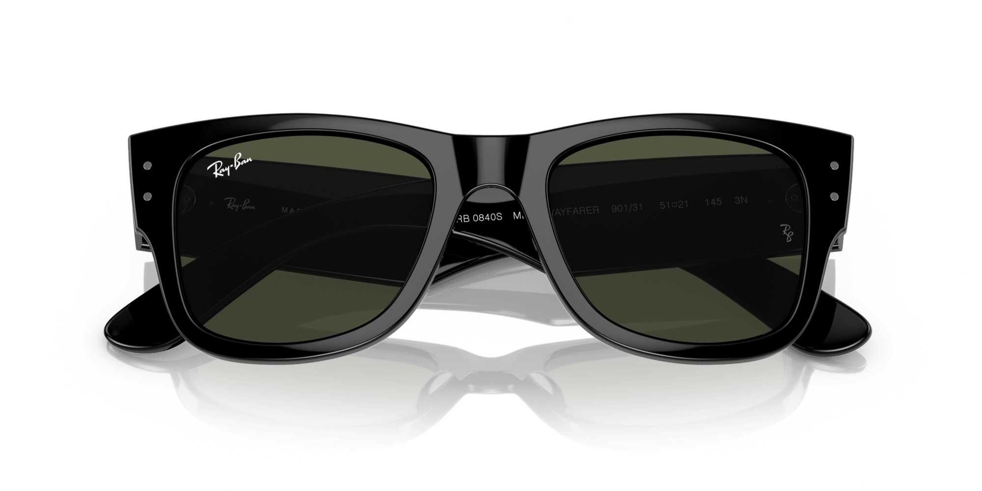 Ray-Ban RB0840S 901/31 51 Mega Wayfarer Unisex Güneş Gözlükleri