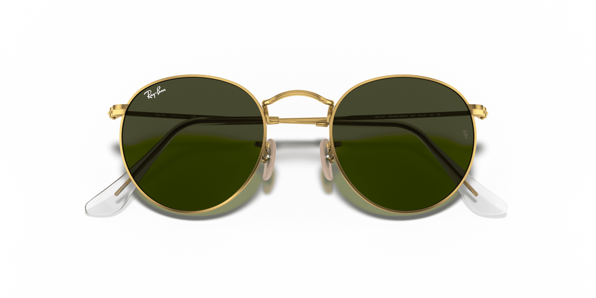 Ray-Ban RB3447 001 ROUND METAL Güneş Gözlükleri