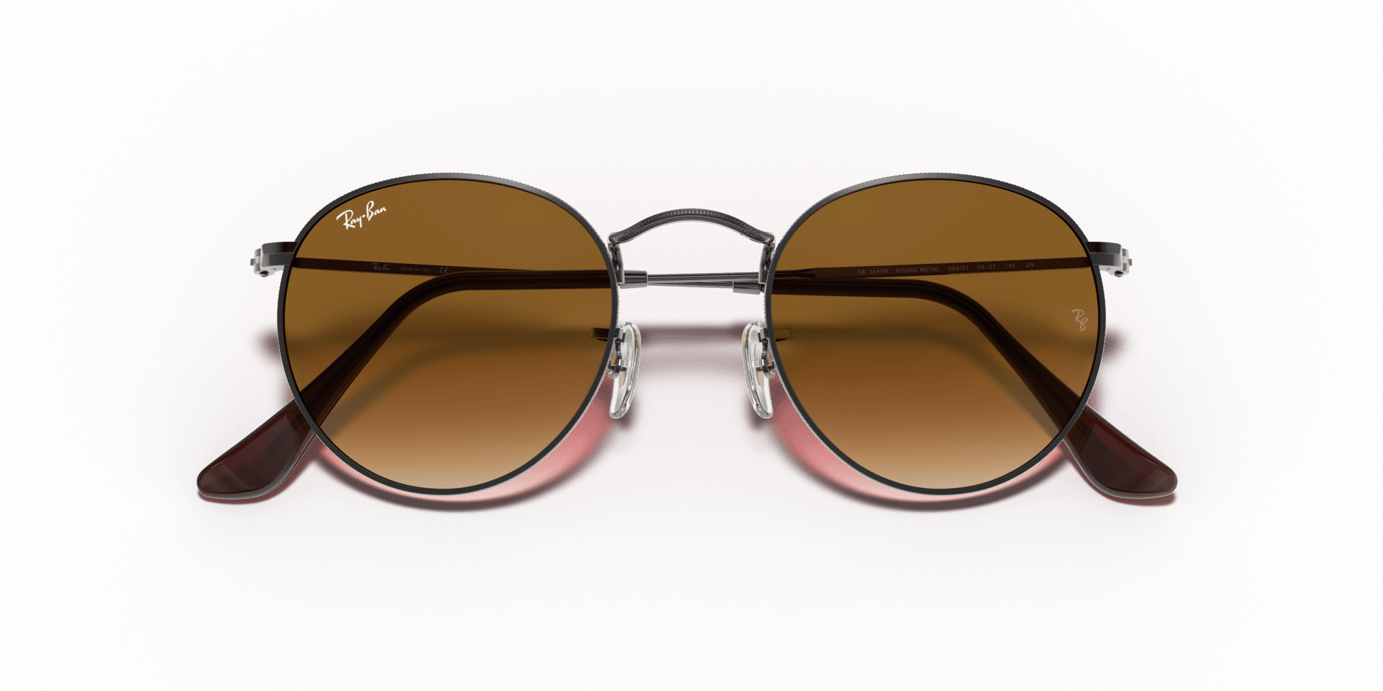 Ray-Ban RB3447N 004/51 Round Metal Unisex Güneş Gözlükleri
