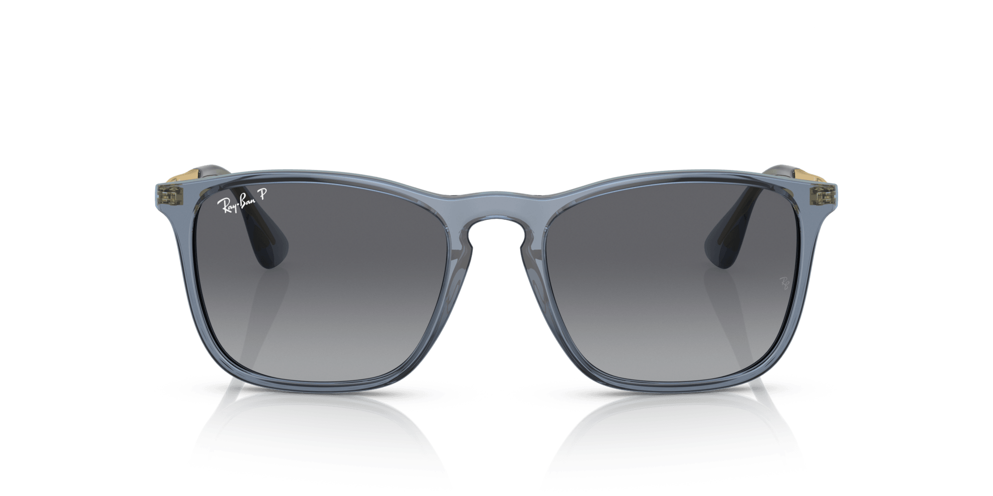 Ray-Ban RB 4187 6592T3 'Chris' Polarize Unisex Güneş Gözlükleri