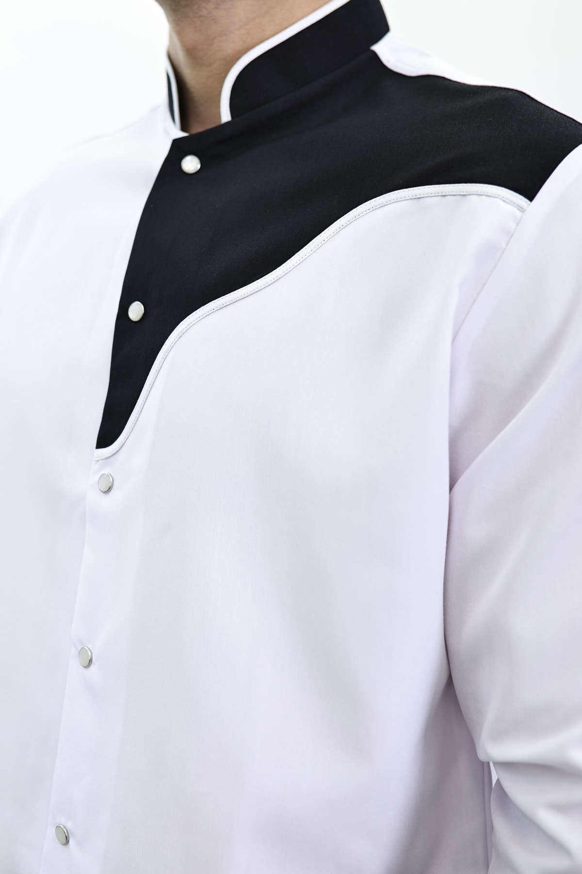 İsim Nakış Hediyeli Garni Şef Ceket Aşçı Kıyafeti Chef Aşçı Forması