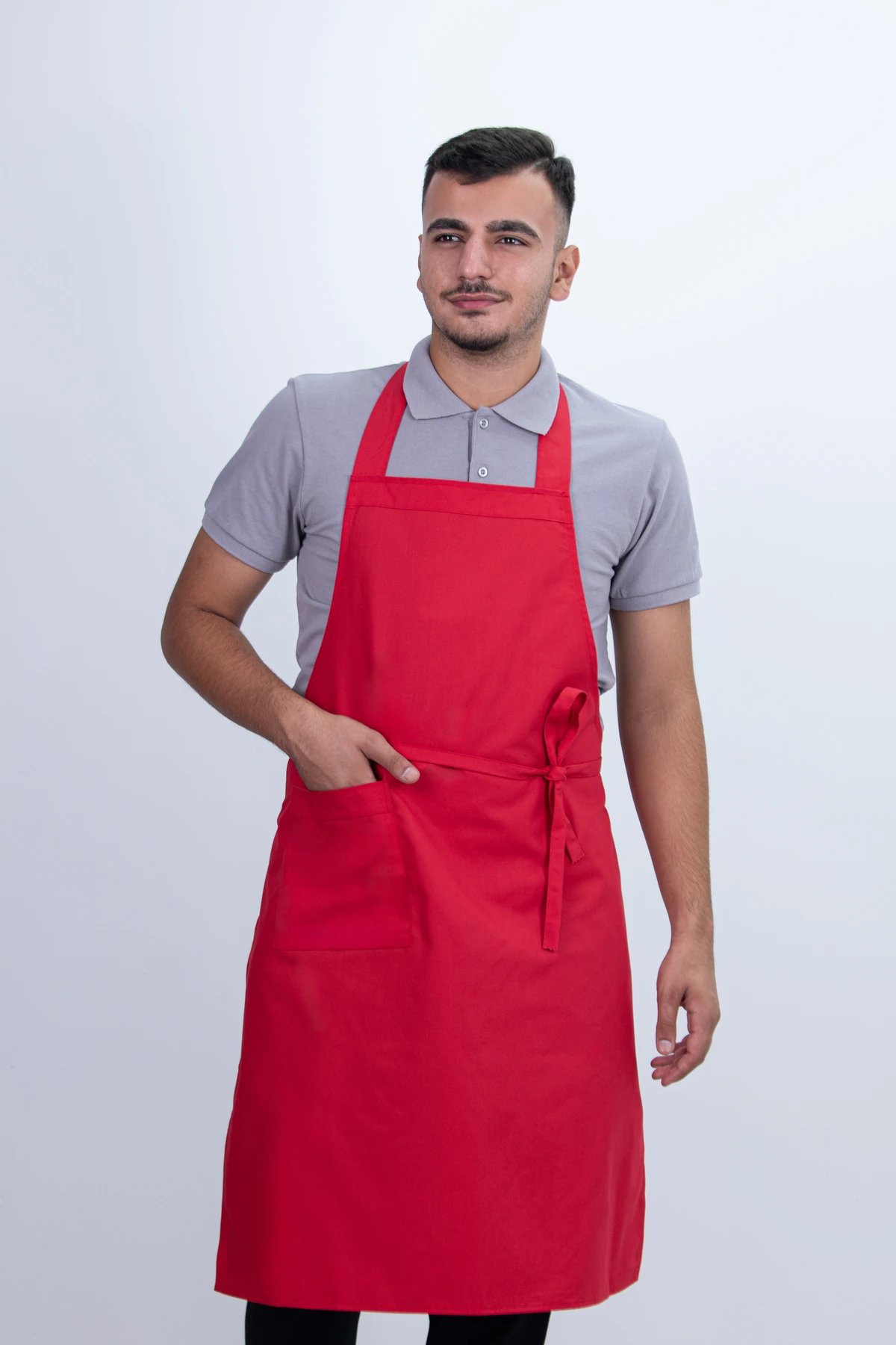 Düz Cepli Arkadan Ayarlanabilir Bağcıklı