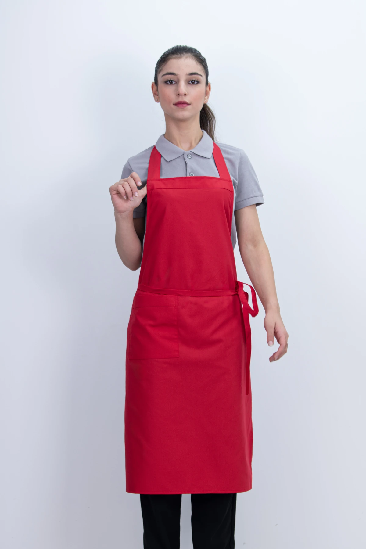 Düz Cepli Arkadan Ayarlanabilir Bağcıklı