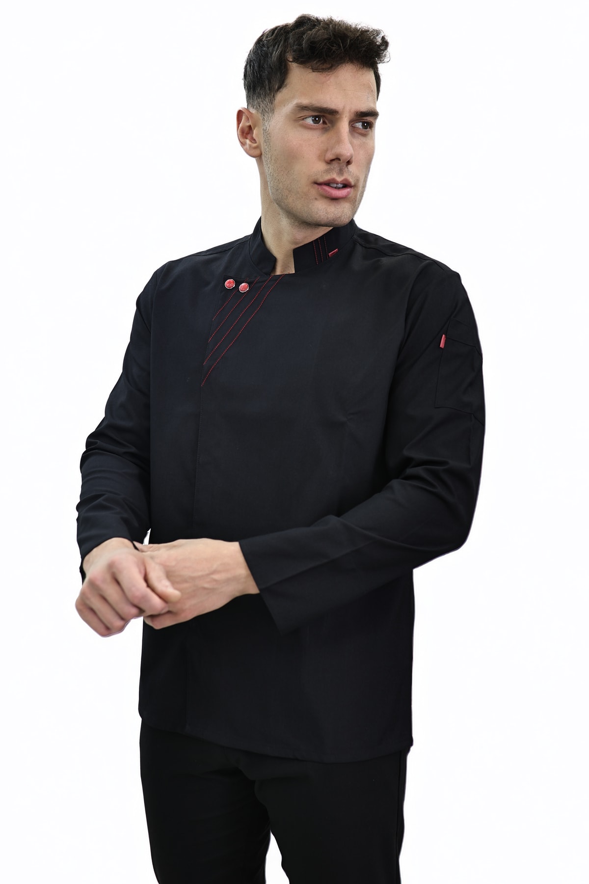 İsim Nakış Hediyeli Chef Şef Ceket Aşçı Kıyafeti Chef Aşçı Forması