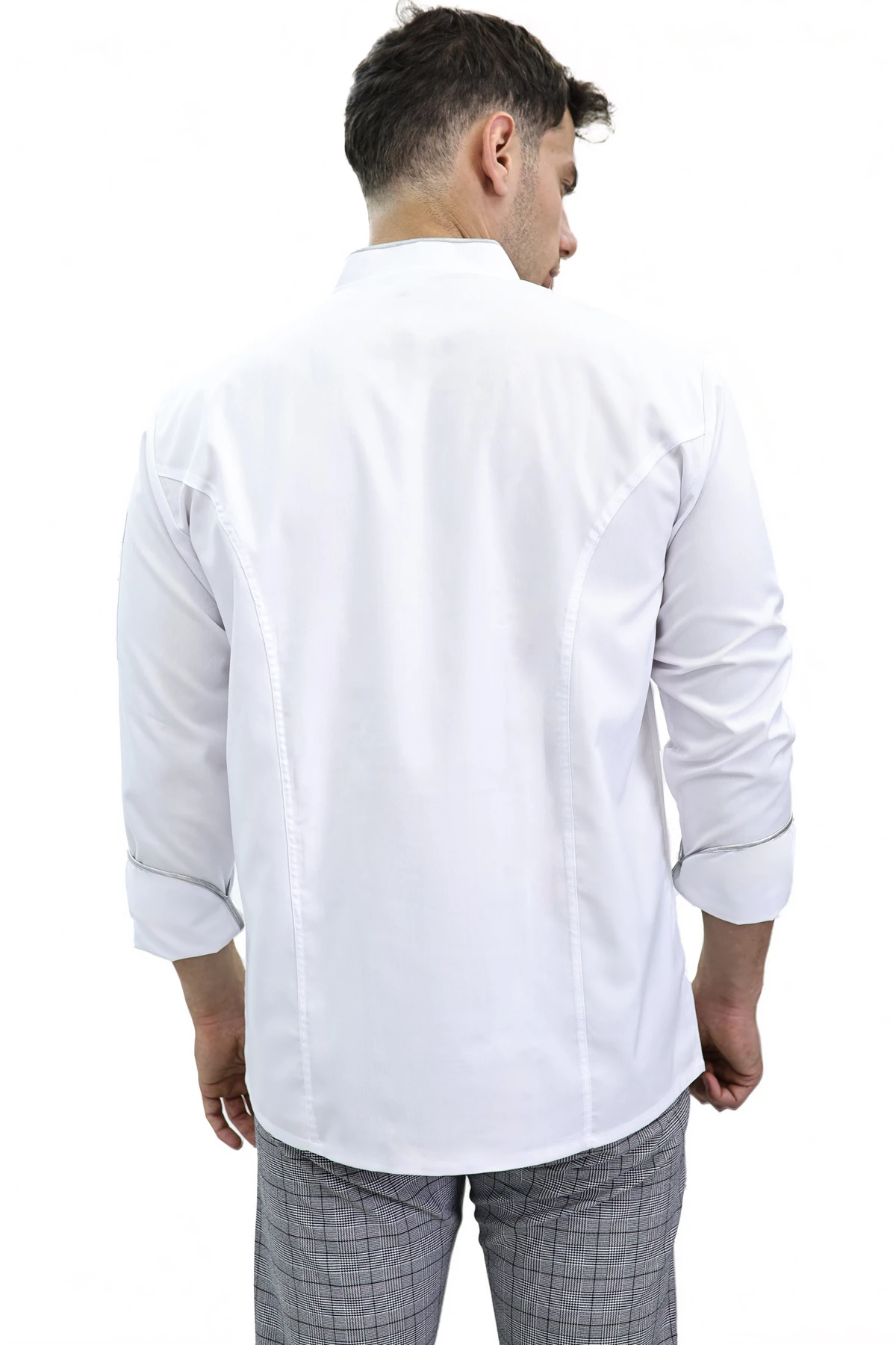 Çift düğmeli Şef Ceket Aşçı Kıyafeti Chef Aşçı Forması