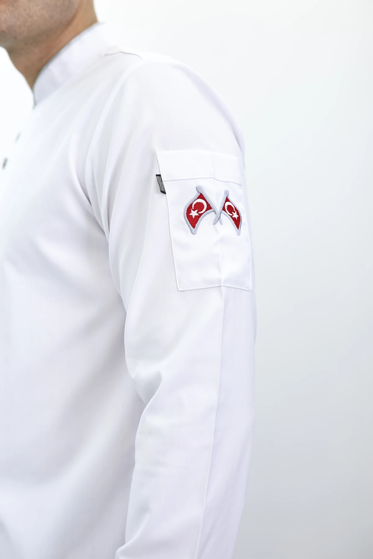 Çift düğmeli Şef Ceket Aşçı Kıyafeti Chef Aşçı Forması