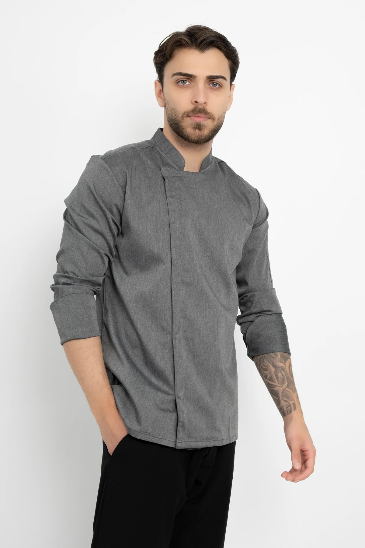 Klasik Düz (Basic) Aşçı Şef Ceket Aşçı Uniforma (Chef Ceket) Personel Kıyafeti