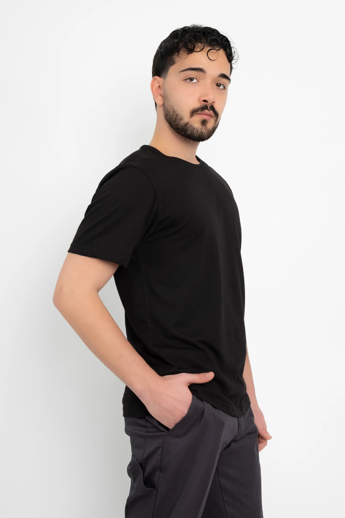 Yuvarlak (Sıfır) Yaka Basic T-shirt
