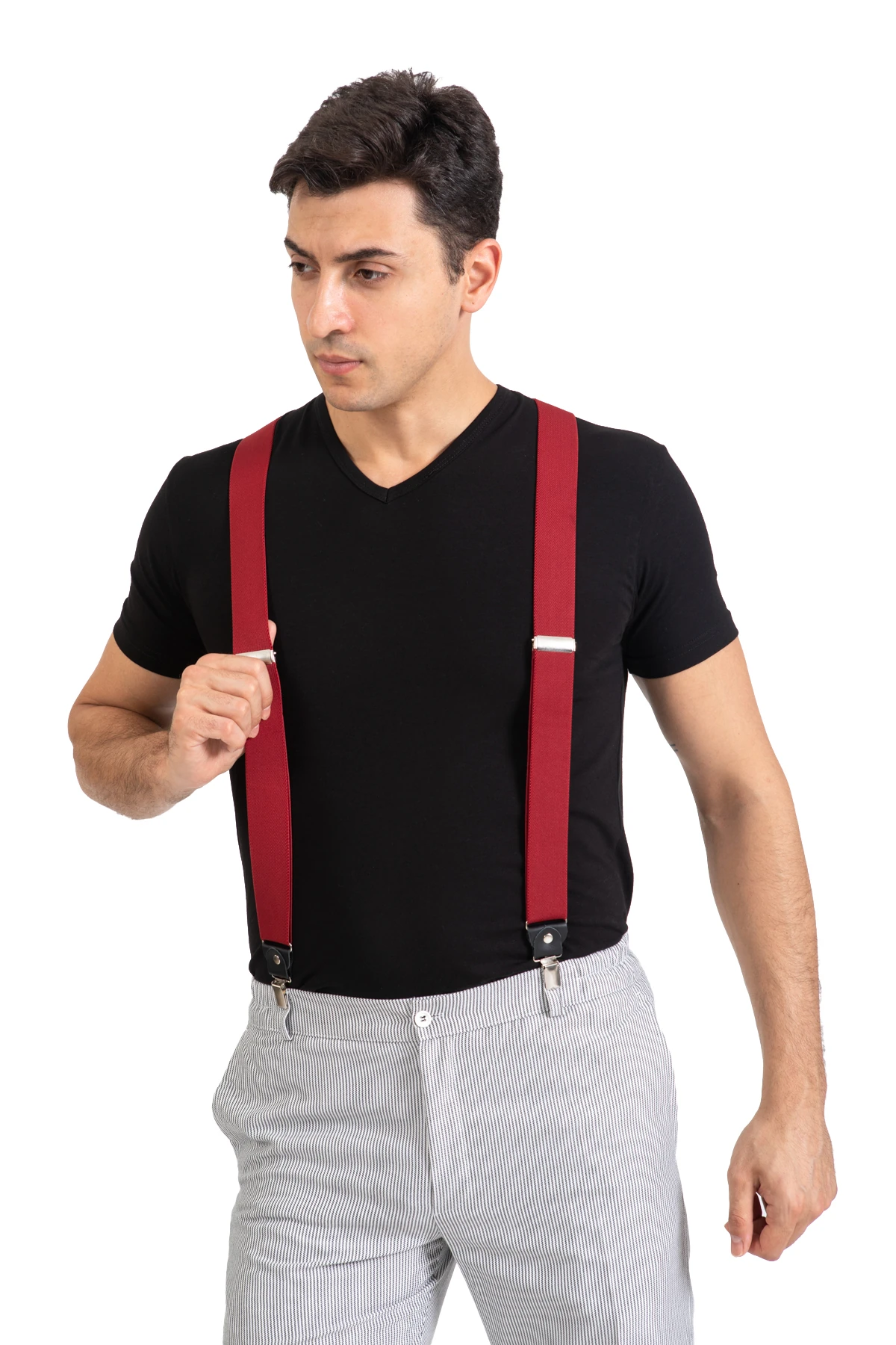 Klasik Pantolon Askısı Garson Otel Pantolon Askısı İş Üniforması