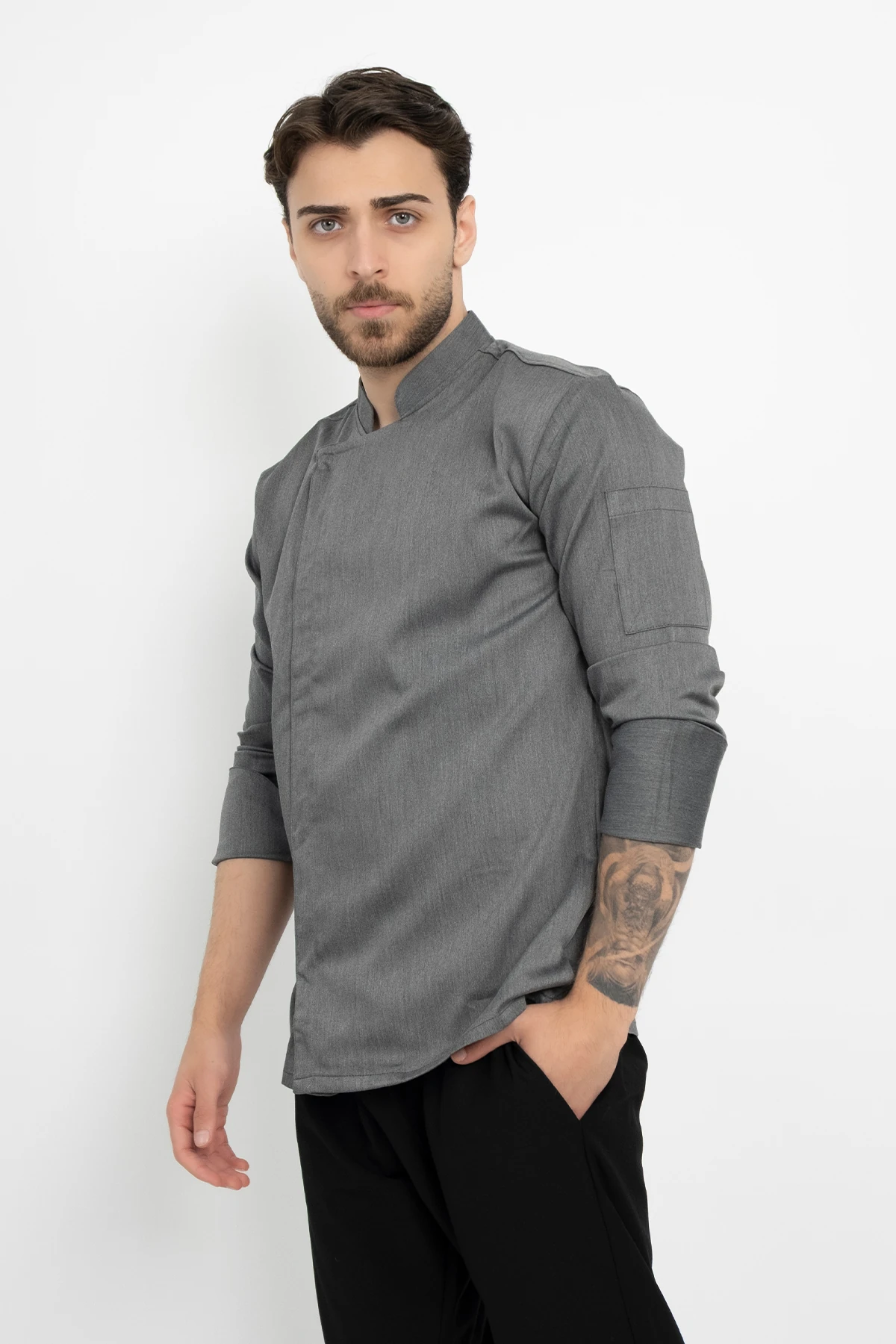 Klasik Düz (Basic) Aşçı Şef Ceket Aşçı Uniforma (Chef Ceket) Personel Kıyafeti