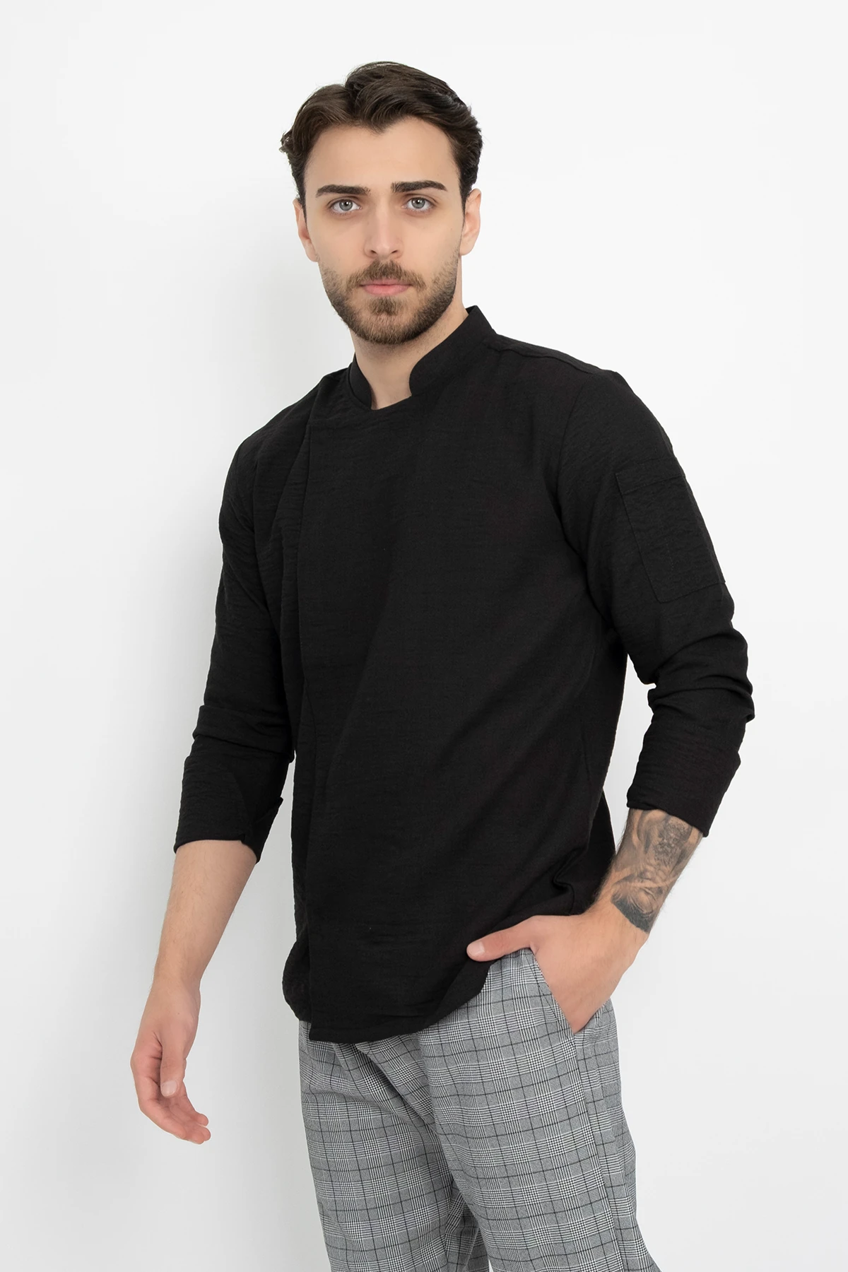 Orjinal Keten Aşçı Şef Ceket Aşçı Uniforma (Chef Ceket) Personel Kıyafeti