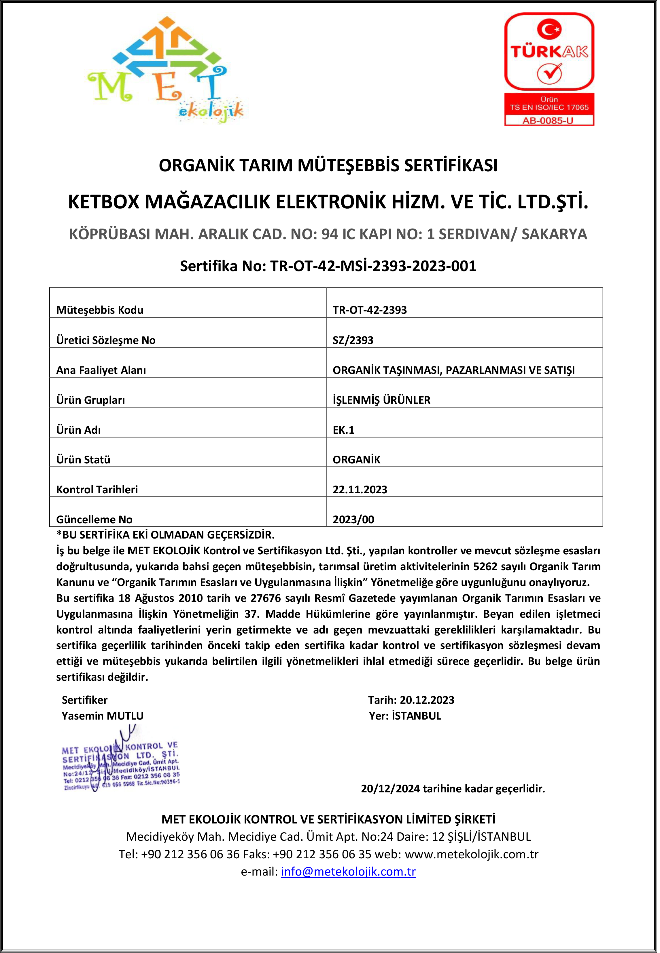 Organik Sertifikalı Bebek Tarhanası Ve Bebek İrmiği Ek Gıda Seti + 6 Ay