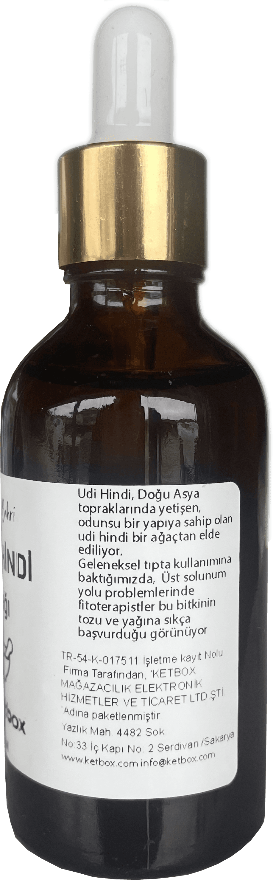 Doğal Katkısız Saf Udi Hindi Yağı 50 ml