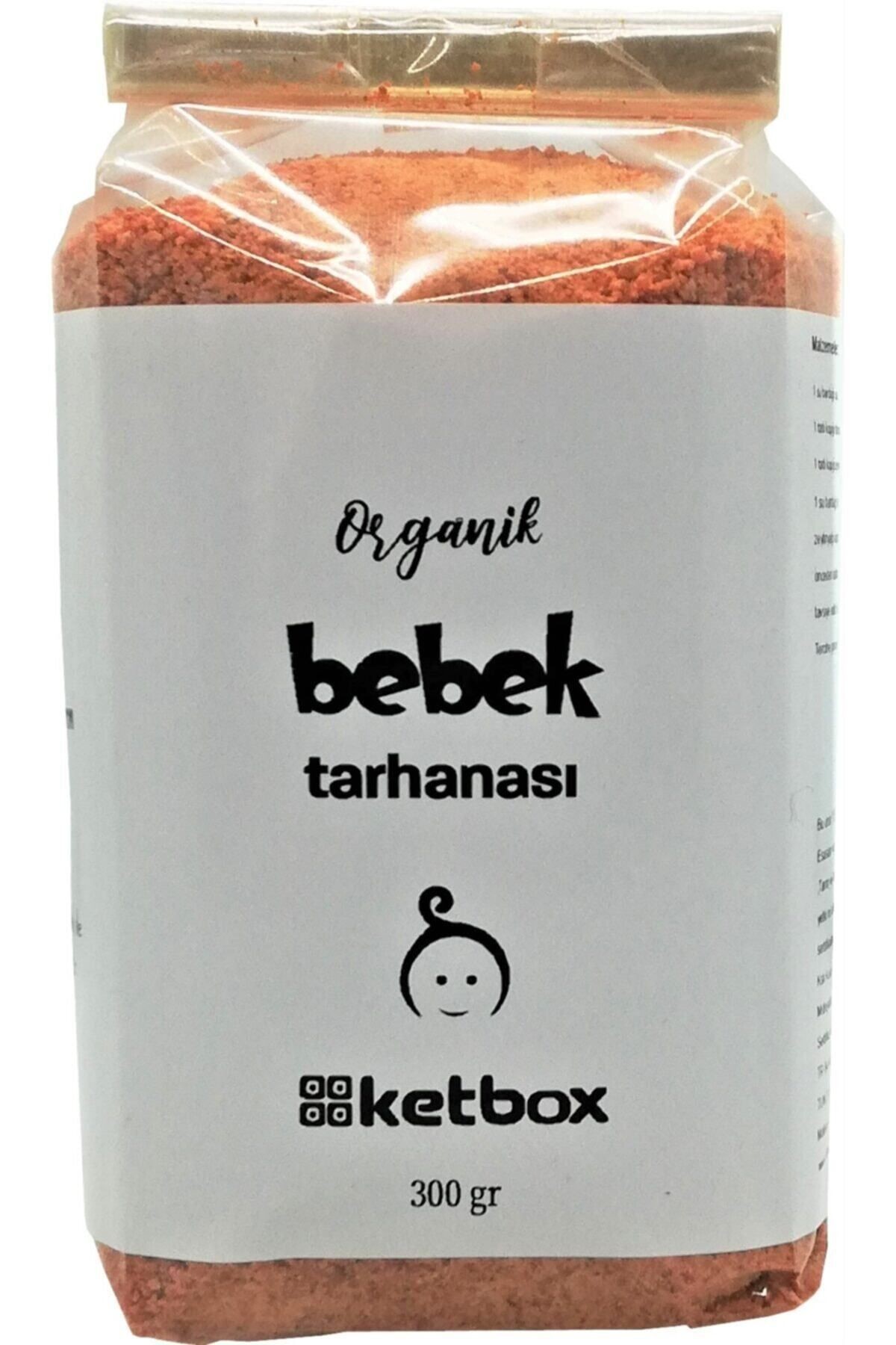 Organik Bebek Tarhanası +6 Ay 300gr Katkısız Doğal