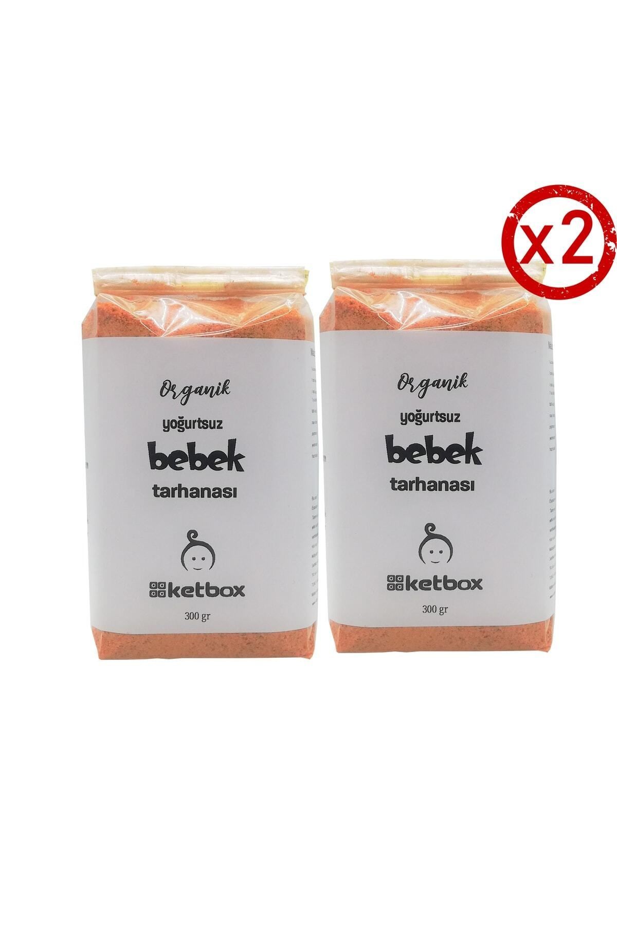 Organik Yoğurtsuz Bebek Tarhanası +6 Ay 600gr (300gr*2 Paket) Katkısız Doğal