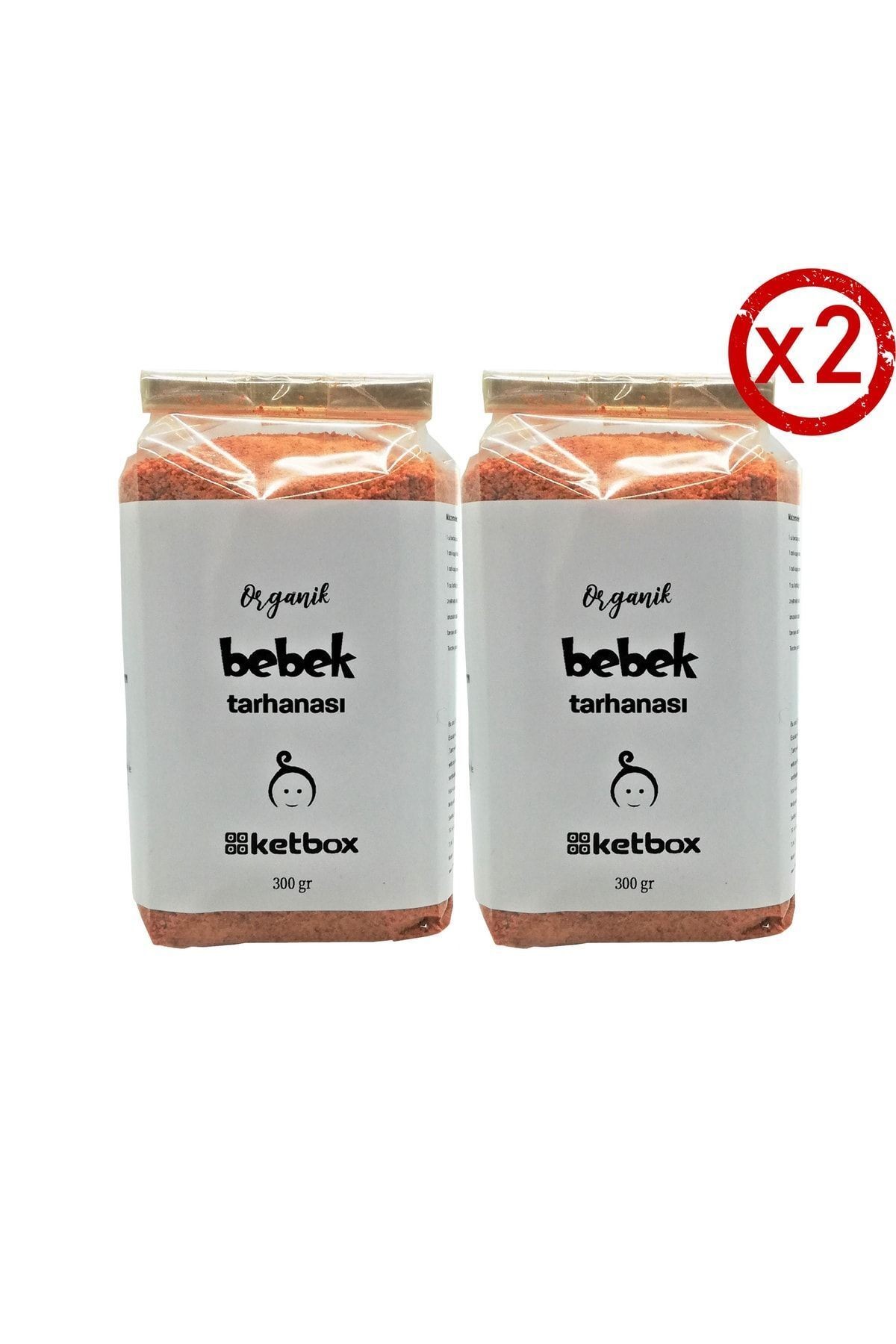 Organik Bebek Tarhanası +6 Ay 600gr (300gr*2 Paket) Katkısız Doğal