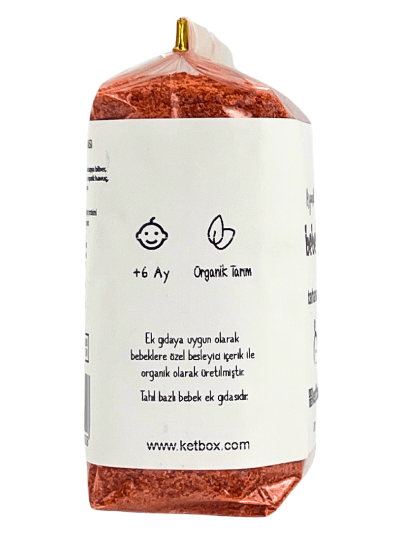 Organik Bebek Tarhanası +6 Ay 600gr (300gr*2 Paket) Katkısız Doğal