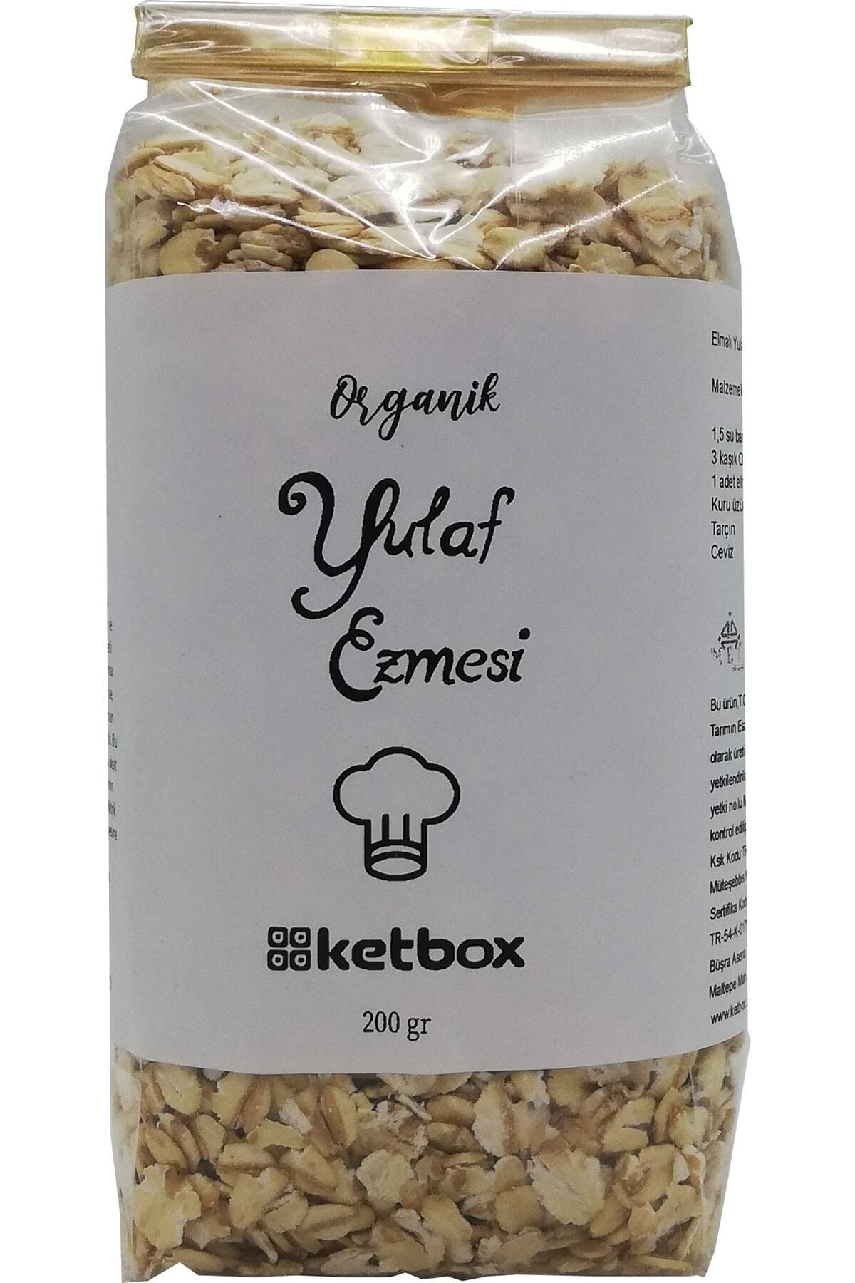 Organik Yulaf Ezmesi 200gr Katkısız Doğal