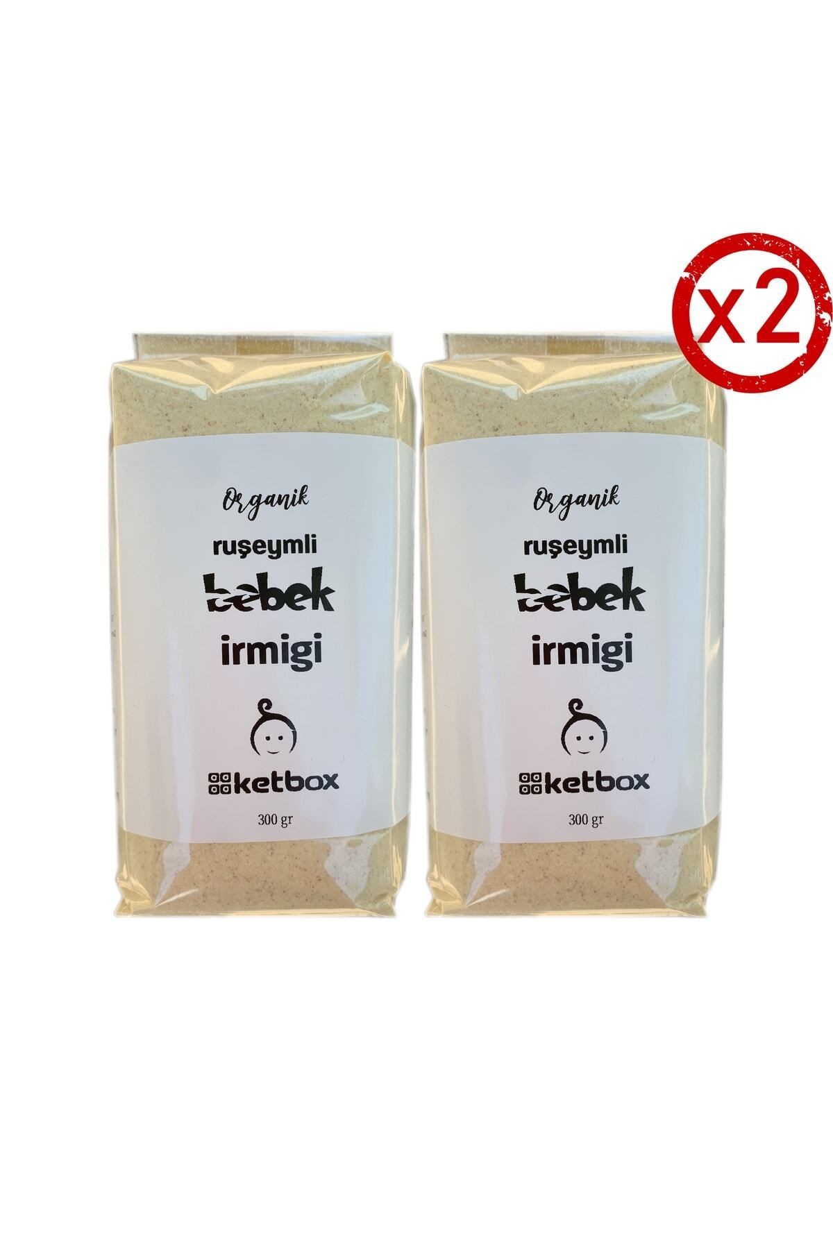 Organik Ruşeymli Bebek İrmiği 600gr 300 gr 2 Paket 8 Ay