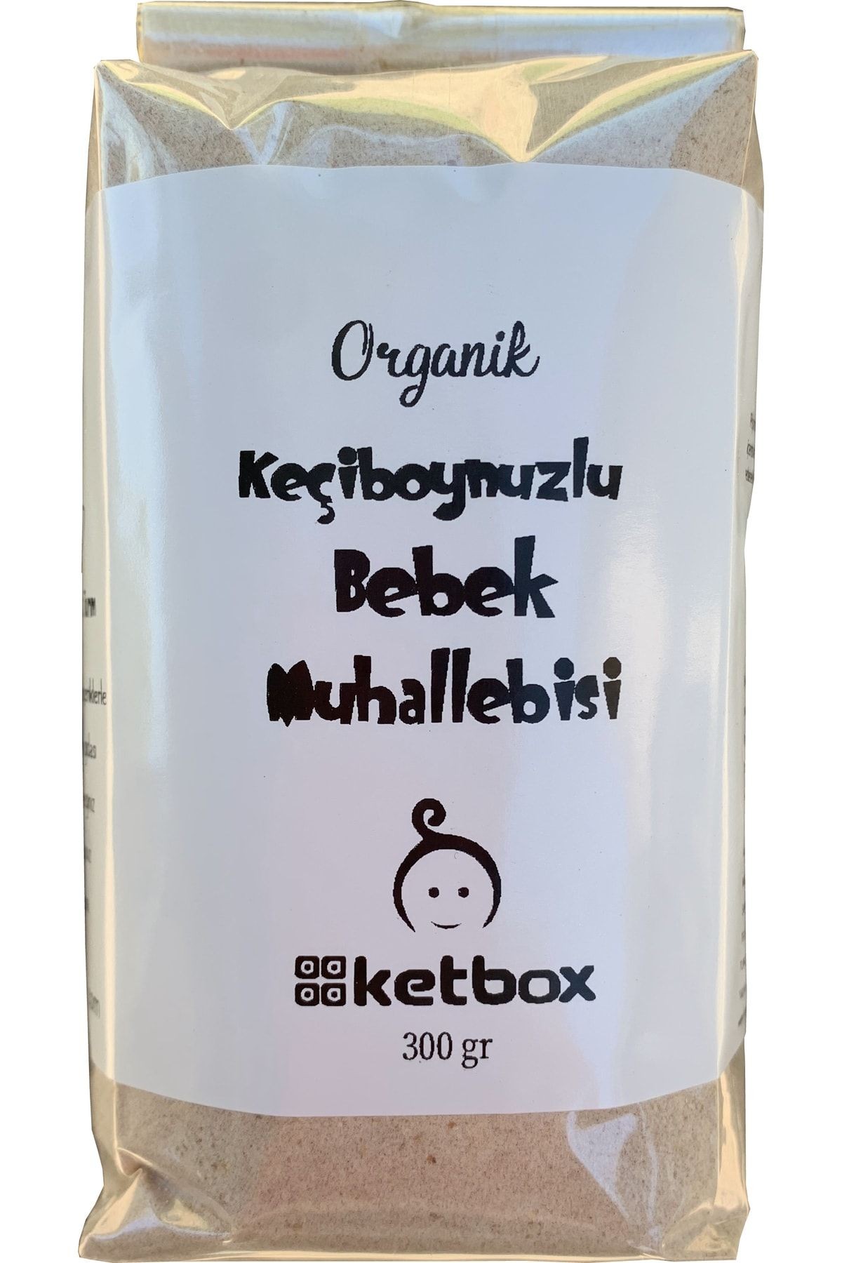 Organik Keçiboynuzlu Bebek Muhallebisi Karışımı 300 gr Ek Gıda - 8 Ay Ve Üzeri Için Sertifikalı