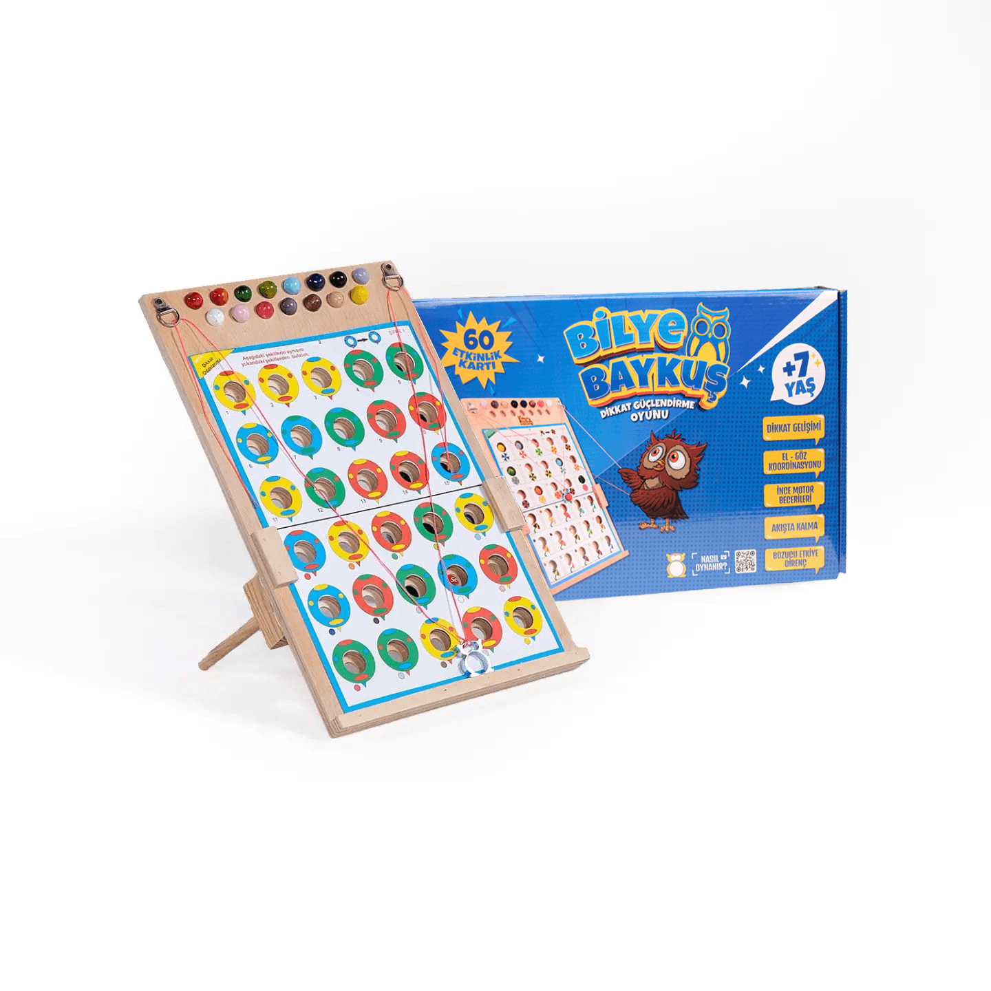 Bilye Baykuş Dikkat Güçlendirme Oyunu (+7 Yaş)