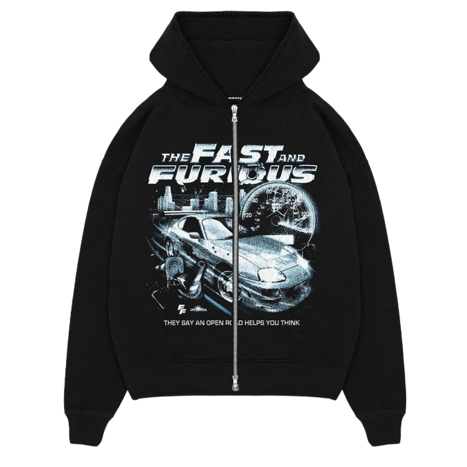 Fast And Furious Zip Hoodie