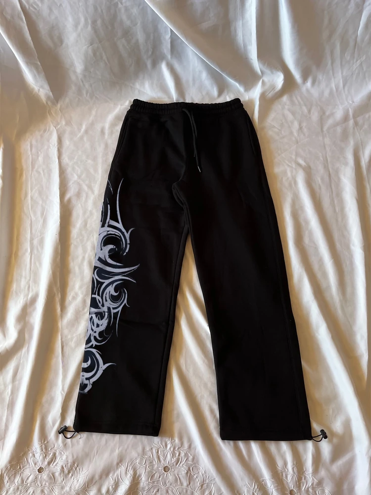 Shadow Kışlık Ayarlanabilir Paça Oversize Eşofman Altı