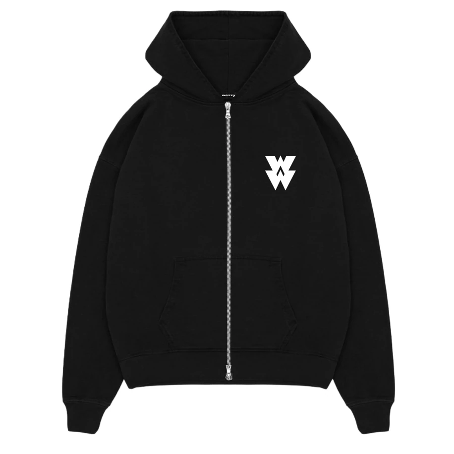 Wezzy Logo Zip Hoodie