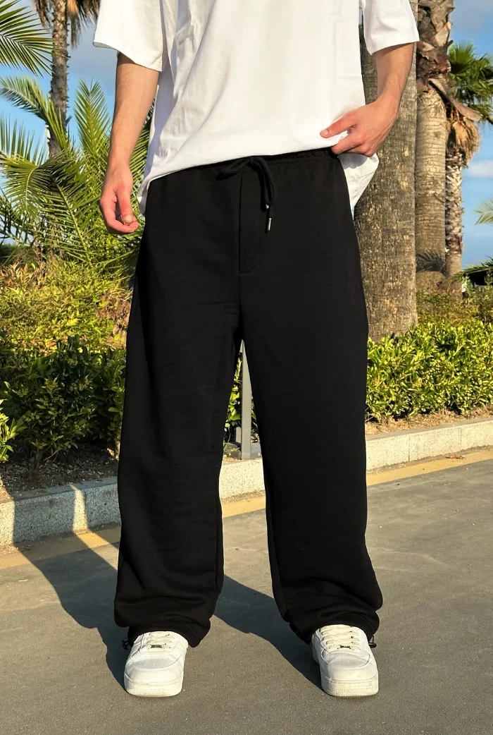 Premium Kışlık Ayarlanabilir Paça Oversize Eşofman Altı