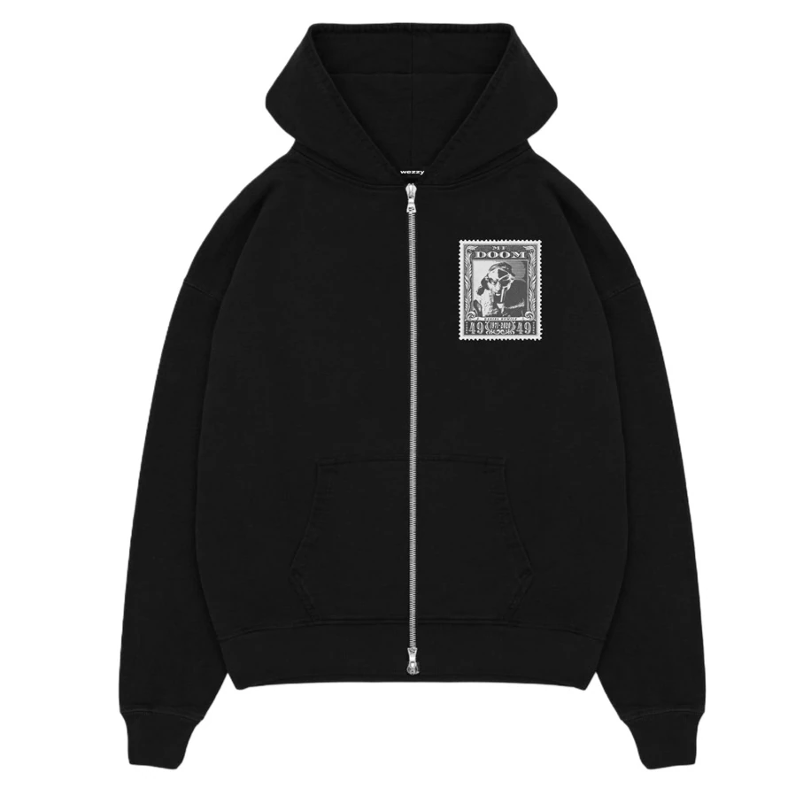 Mf Doom Zip Hoodie
