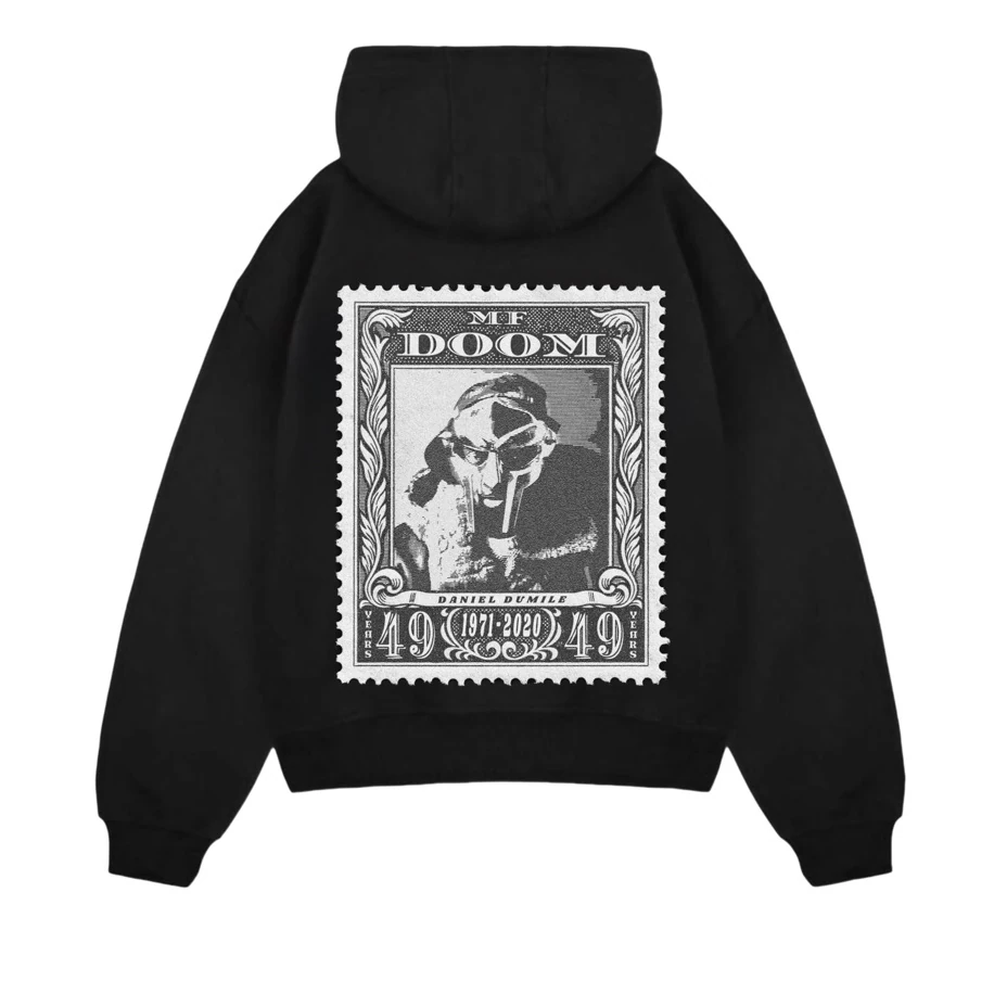 Mf Doom Zip Hoodie