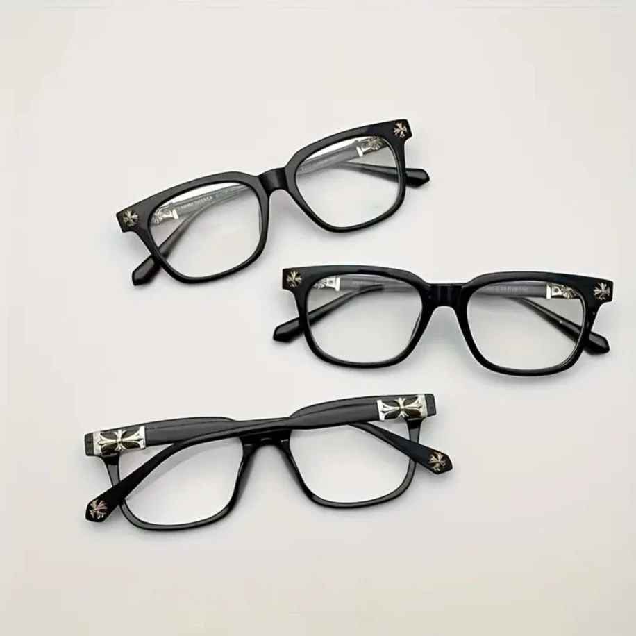 Chrme Black Glasses