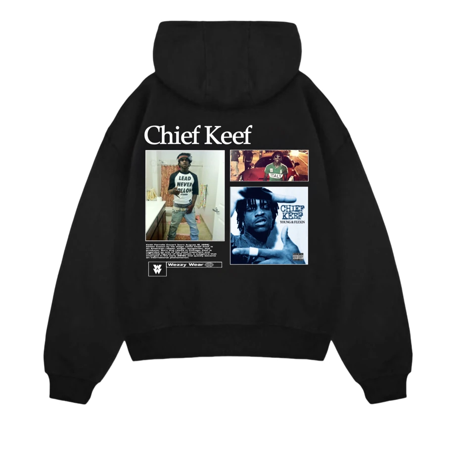 Chief Keef Zip Hoodie