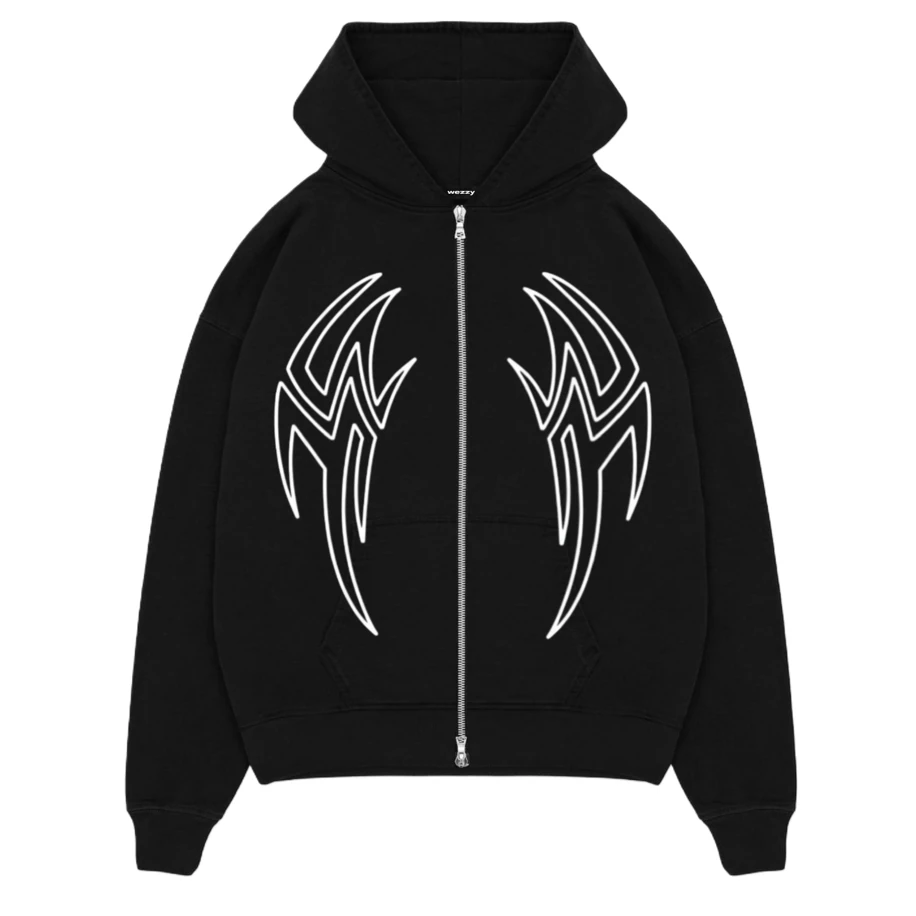 Wings Zip Hoodie