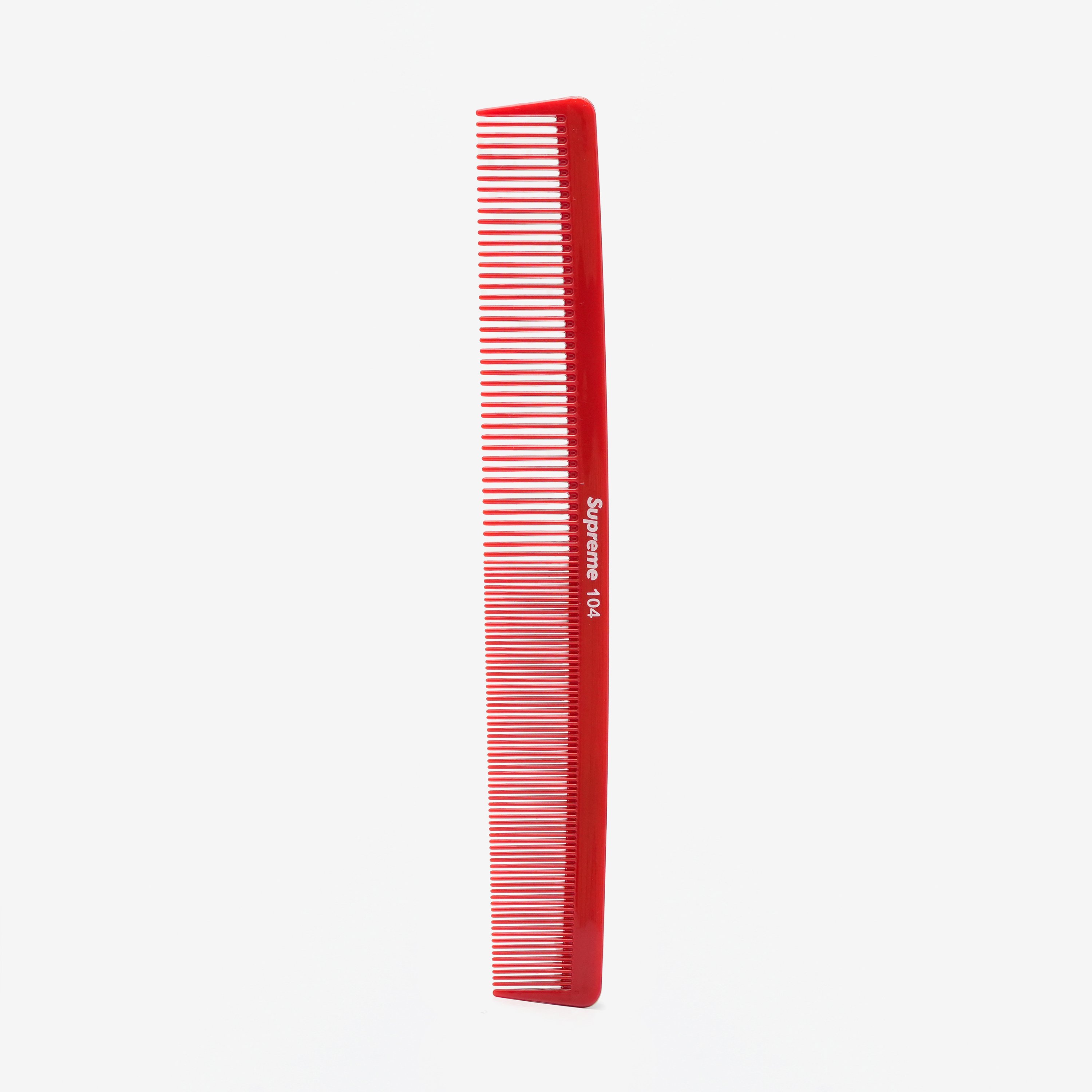 Supreme Comb Anti-Statik Kırmızı Saç Kesim Tarağı 104