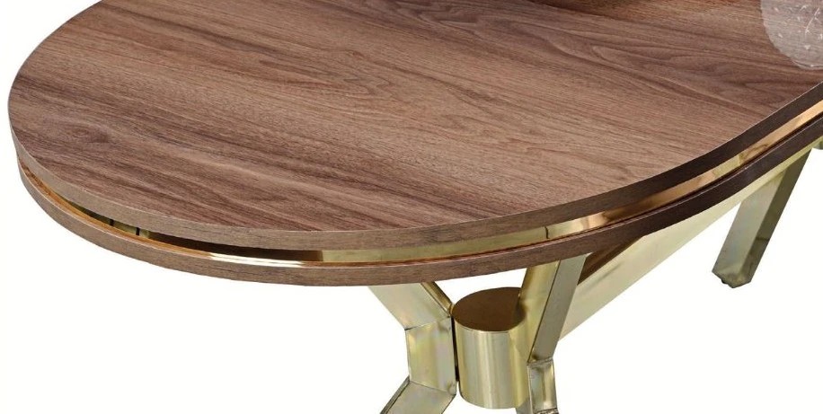 Gloss Oval Masa Takımı