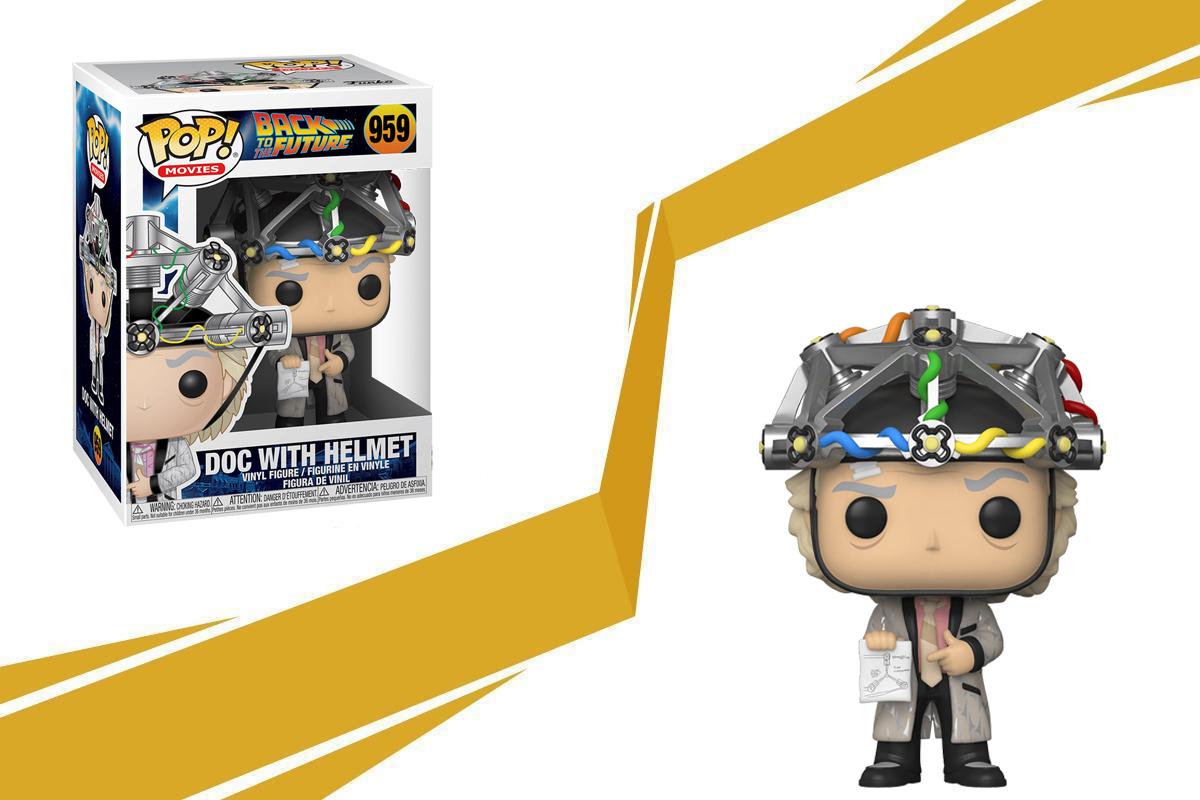 Back to The Future Doc with Helmet POP Figure