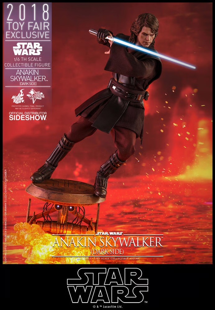 ANAKIN SKYWALKER DARK SIDE Sixth Scale Figure by Hot Toys