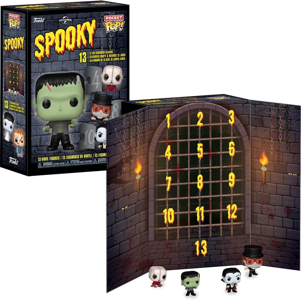 Funko Pocket Pop Countdown Calendar Spooky - 13 Day Countdown Calendar