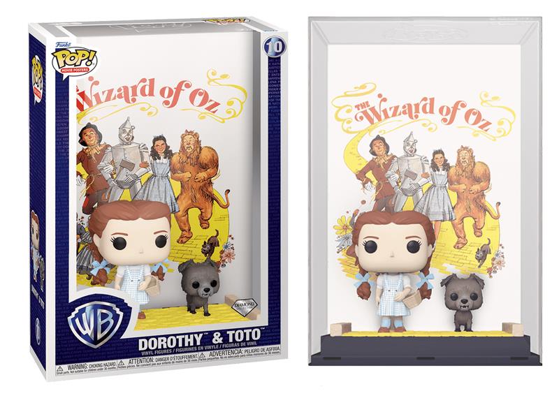 Funko Pop Movie Posters Warner Bros The Wizard Of Oz - Dorothy & Toto Diamond Collection No:10