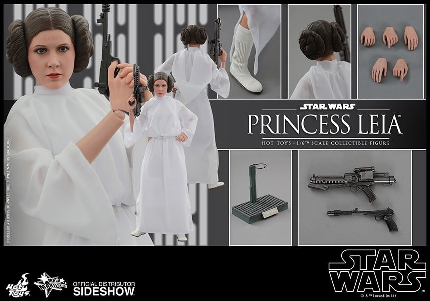 Prenses Leia Hot Toys'dan Altıncı Ölçek Figürü