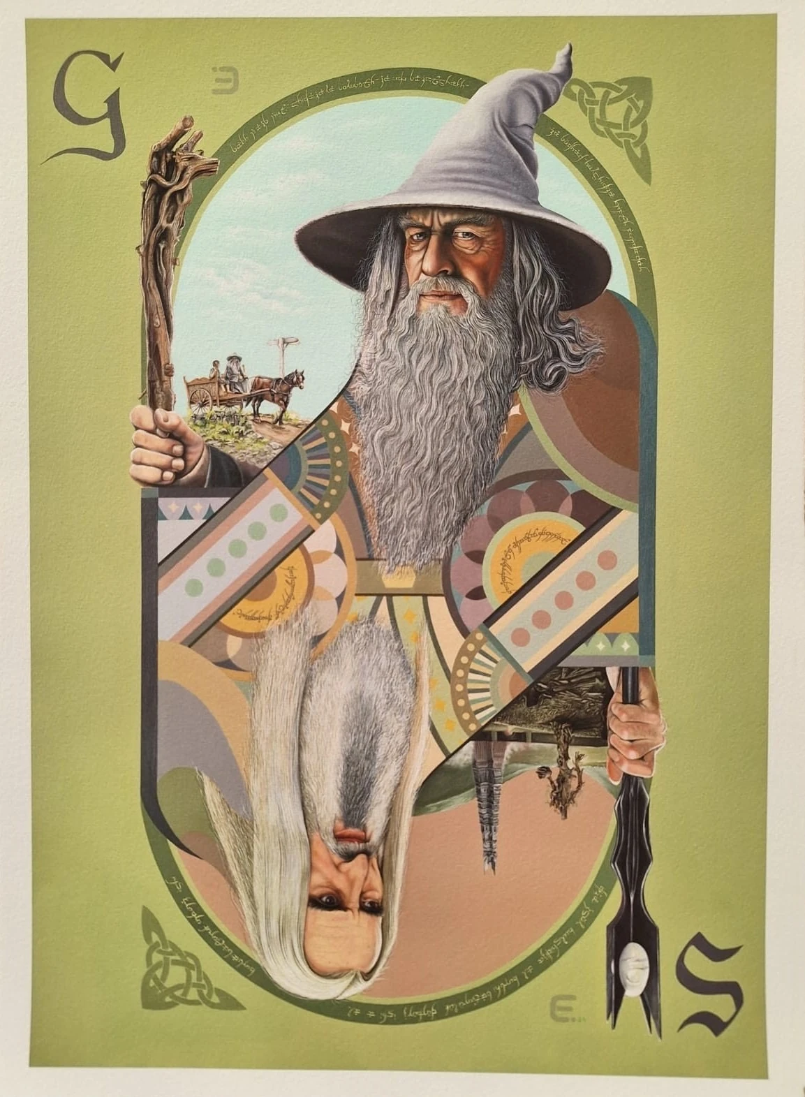 LOTR Ertuğrul Çakır Limited Edition Diasec Print (Çerçeveli)