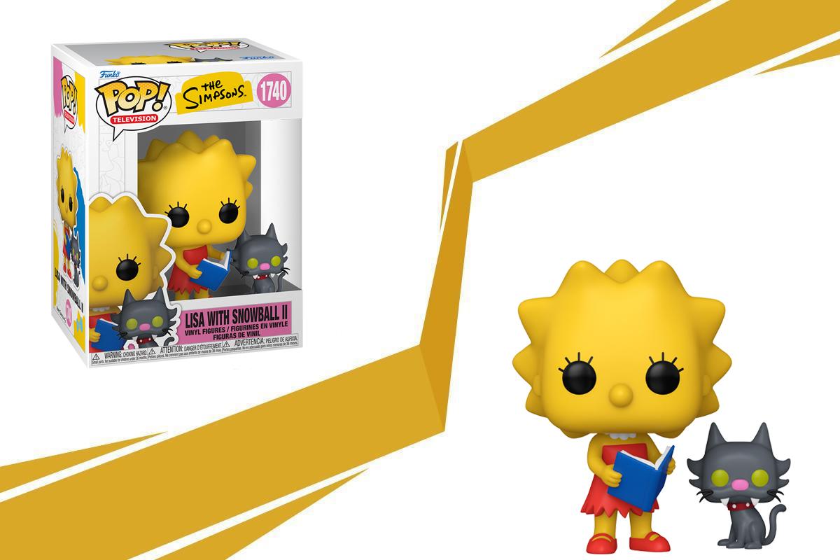 The Simpsons Lisa with Snowball II POP Figure