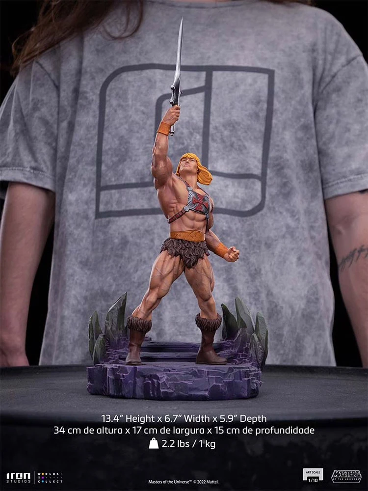 HE-MAN 1:10 Scale Statue by Iron Studios