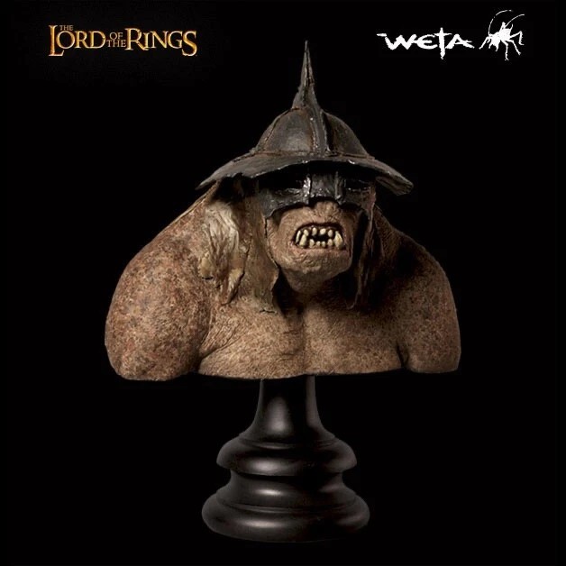 Lord of the Rings Catapult Troll Design Maquette Bust Statue LOTR Sideshow WETA