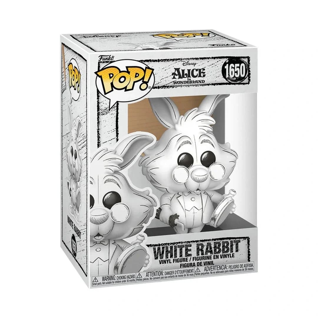 Pops Rabit Funko POP Disney: Sketched - White Rabbit