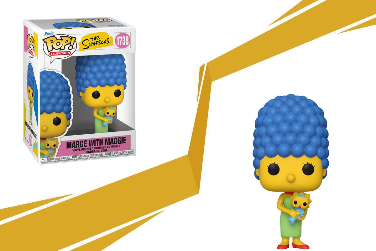 The Simpsons Marge with Maggie POP Figure